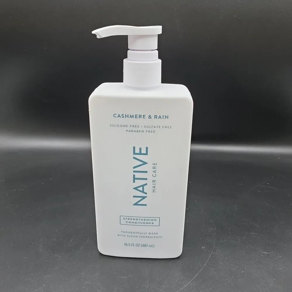 Native Cashmere & Rain Strengthening Conditioner 16.5 oz  Pump New